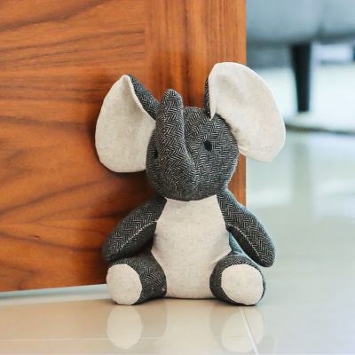 Elliot the Elephant Doorstop