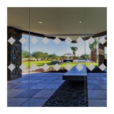 Manifestation Film for Glass - 75mm Diamond x 75mm Space