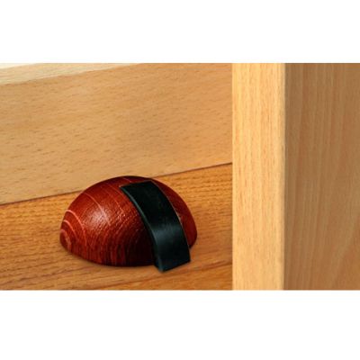 Hemispherical Adhesive Wooden Door Stop | F2154C