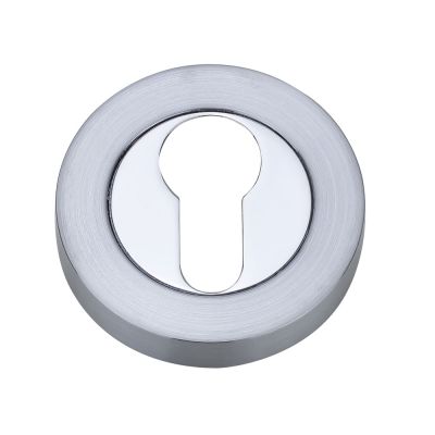 Euro Profile Round Escutcheon (Pairs)