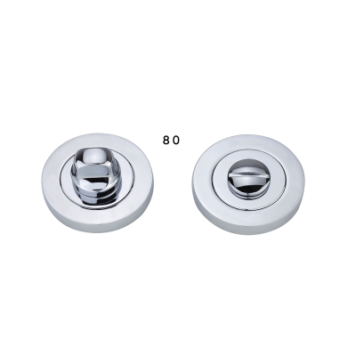 Round Thumb Turn - Polished Chrome