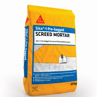 Sika-1 Pre-Bagged Screed Mortar (25kg) | D9381