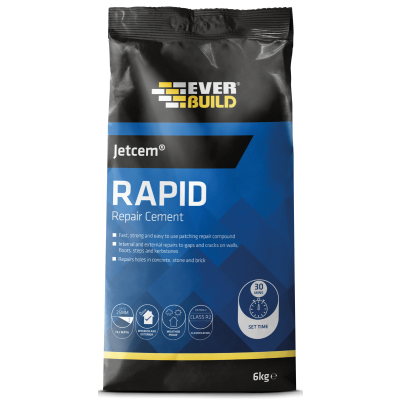 Everbuild Jetcem Rapid Repair Cement 6kg