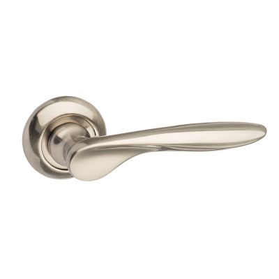 Mediterranean Malta Satin Nickel Lever on Round 