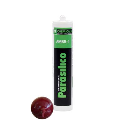 Parasilico Prestige High Grade LMN Silicone Sealant - 310ml Wine Red RAL 3005