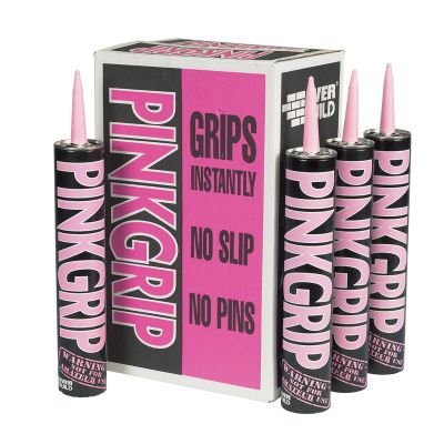 Box of 12 Everbuild PinkGrip Grab Adhesive