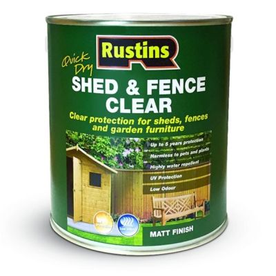 Rustins Quick Dry Shed & Fence Clear