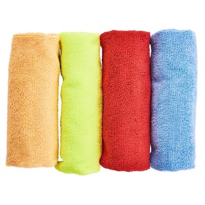 Amtech Multi-Purpose Microfibre Cloths (4 Pack) | T3206