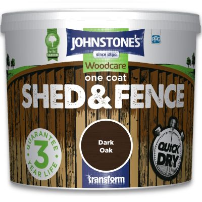 Johnstone One Coat Shed and Fence