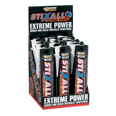 Box of 12 Everbuild Stixall Extreme Power