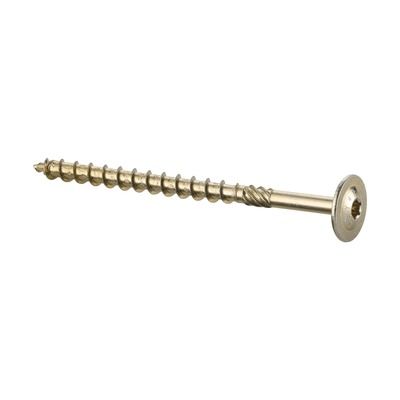 Wood Screw with Washer Head - Star Key Head