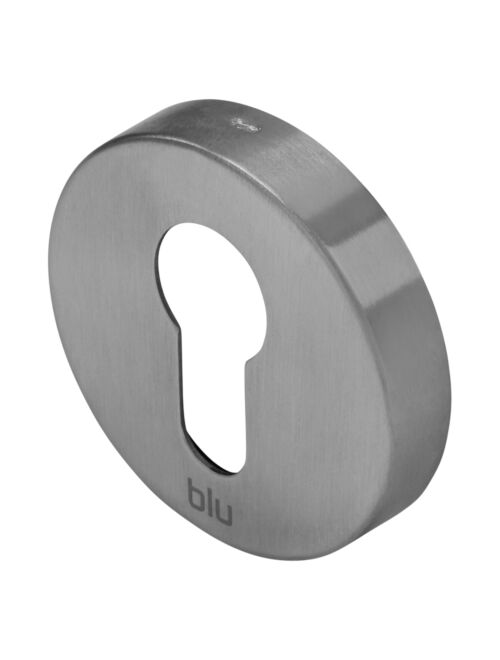 BLU KM055 316 Marine Grade Round Escutcheon - Satin Stainless Steel | F3026